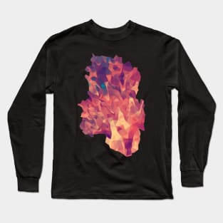 Cubist Fire Long Sleeve T-Shirt